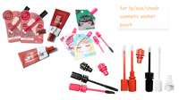 Bouchon à vis en plastique cosmétique pour pinceau eye-liner de 7mm