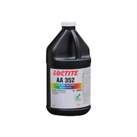 Adhésif acrylique à durcissement par lumière UV AA352, haute viscosité, résistant aux produits chimiques, pour le travail du bois, l'emballage, la construction et le transport