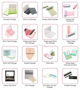 Offre Spéciale OEM Mouchoirs en papier Feuilles de buvard d'huile pour le visage avec poudre naturelle Absorbe l'huile Papier de riz Papier absorbant l'huile pour tous les types de peau - Product Image 6