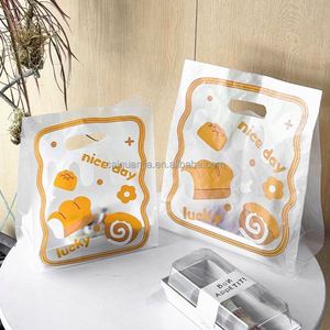 Bolsa de Plástico PE Gruesa Desechable, Transparente, con Fuelle Lateral, para Empacar Pasteles, Bocadillos, Sushi, Azúcar, Tamaño Personalizado - Product Image 4
