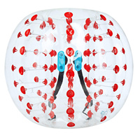 1.2m 1.5m PVC TPU Balles gonflables de pare-chocs Bubble Football Football pour adultes et enfants avec pompe à air et 1 an de garantie