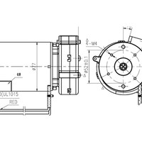 Chinese Factory 213W 220V 2900r/min 10kw Dc Motor 2 hp High Torque Shredder DC Motor