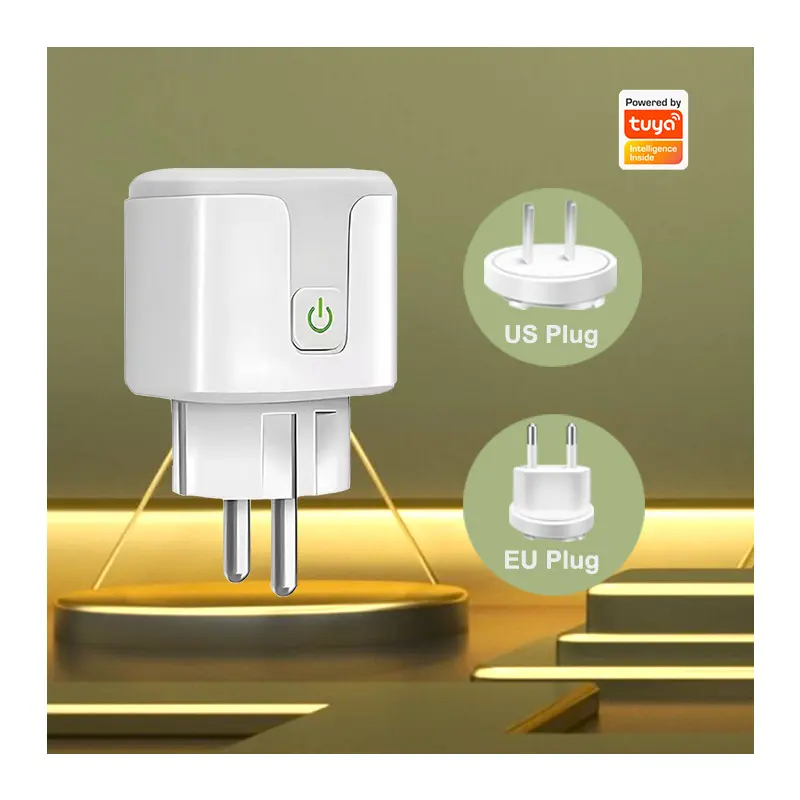 Power Monitor 16a Universal Kompatibel mit Alexa Electric Switches und Wifi Smart Power Socket Plug