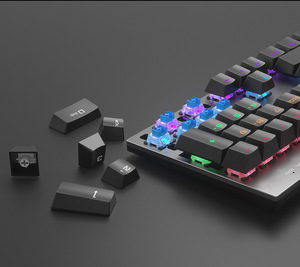 Customized Logo 2.4Ghz <b>Wireless</b> Programmable Hot-Swap Rapid Trigger 104-Key RGB Lighting Mechanical Gaming USB-C <b>Keyboard</b> - Product Image 2