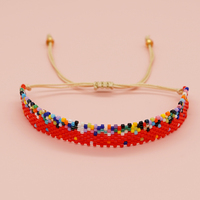 Go2Boho bijoux faits à la main japonais Miyuki perles de rocaille bijoux arc-en-ciel bracelet en forme de Bracelet