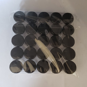 Contenedor redondo de plástico para cosméticos, bote pequeño de plástico colorido con bolsa OPP, 3g, 5g - Product Image 5