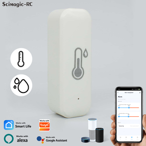 Sensor Inteligente de Temperatura y Humedad, Termómetro Inalámbrico para Interiores, Monitor con Control Remoto por Aplicación, Compatible con Alexa y Google Home - Product Image 6