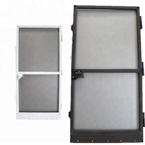 Porte moustiquaire extérieure étanche en aluminium <span class=keywords><strong>pour</strong></span> la maison porte moustiquaire <span class=keywords><strong>pour</strong></span> insectes porte moustiquaire d'été avec moustiquaire - Product Image 2