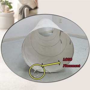 Nouveau design 100% coton tissu rampe à travers les jouets de <span class=keywords><strong>tunnel</strong></span> <span class=keywords><strong>Pop</strong></span>-<span class=keywords><strong>Up</strong></span> <span class=keywords><strong>maison</strong></span> intérieure pour bébés et enfants jouer cadeaux pour enfants - Product Image 5