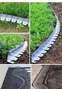 Borde de Jardín de Acero Inoxidable, Borde Flexible de Metal para Césped y Piedra - Product Image 6