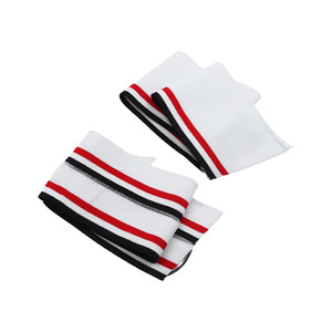 Ribete de Punto Plano de Poliéster y Elastano para Cuello de Polo, Ribete de Punto a Rayas de Colores para Puños, Cintura y Dobladillo Inferior - Product Image 4