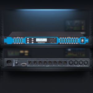 Processeur audio numérique professionnel Getshow DC48 4x8 DSP, système de gestion des enceintes avec entrée/sortie XLR, 2400W, 96KHz - Product Image 2