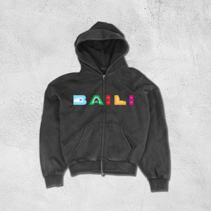 Sweat-shirt à fermeture éclair imprimé logo coupe régulière de haute qualité pour homme Sweat à capuche respirant écologique - Product Image 3