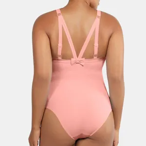 Ladymate ODM/OEM trajes de bano de talla grande Monokini de natation pour femmes Maillots de bain une pièce Maillots de bain pour femmes grande taille