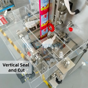 Machine de conditionnement de café moulu à grande vitesse automatique pour la machine à emballer remplissante de cachetage de poudre de <span class=keywords><strong>levure</strong></span> de bicarbonate de soude en Offres Spéciales - Product Image 5