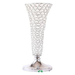 NOUVEAU BOUGEOIR EN CRISTAL EN MÉTAL À BRAS UNIQUE POUR LA DÉCORATION DE LA MAISON MODERNE BOUGEOIR ET DÉCORATION DE MARIAGE DANS LES HÔTELS ET RESTAURANTS - Product Image 2