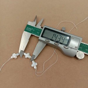 Ngọc Trai Tự Nhiên Baroque Đeo Chéo 9.5X14 <span class=keywords><strong>Mm</strong></span>, Ngọc Trai Nước Ngọt Bán Buôn Dạng Sợi, 38 Cm - Product Image 6