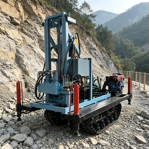 Petite plateforme de forage de puits d'eau à <span class=keywords><strong>vendre</strong></span>, profondeur 150 m, avec équipement et outils - Product Image 3