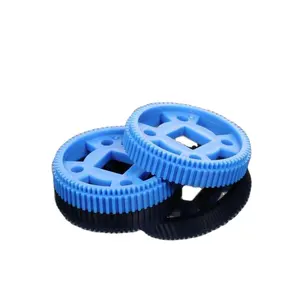 Precision Gear Manufacturer's Standard Parts Wear-Resistant Nylon/Plastic Gear in PP ABS PC Materials Injection Mould Hot Runner