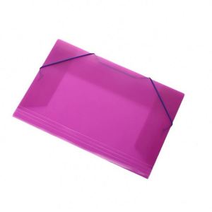<b>A4</b> Transparent Twill Elastic PP Band Solid Color Matte Folder <b>File</b> Holder Binding Strap - Product Image 5