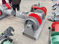 Treuil électrique à double tambour de 5 tonnes, équipement robuste pour bateaux et grues