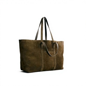 Bolsos Casuales de Cuero Genuino Hechos a Mano, con Cierre, Impermeables, de Gran Capacidad, con Correa de Hombro Cruzada, Bolsos Personalizados para Mujer - Product Image 2