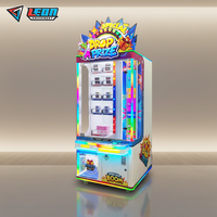 Machine à griffes populaire à monnayeur pour la distribution de prix en plastique, jeu d'amusement pour usage commercial en intérieur, avec batterie rechargeable