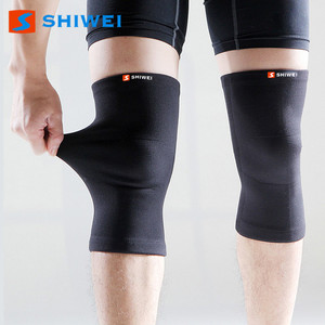 Shiwei Knee Brace Black Size S M L Breathable Sweat Wicking Sports Support Unisex for <b>Badminton</b> Basketball - Product Image 1