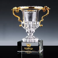 Nouveau Design Élégant K9 Crystal Championship Trophées Coupe Crystal Sport Basketball Trophy Awards