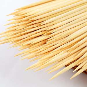 Bâtonnets <span class=keywords><strong>de</strong></span> bambou miniatures robustes <span class=keywords><strong>de</strong></span> 15 cm, bâtonnets ronds en bambou, norme <span class=keywords><strong>de</strong></span> sécurité FDA, style japonais traditionnel, pour grillades, brochettes <span class=keywords><strong>de</strong></span> <span class=keywords><strong>poulet</strong></span> - Product Image 3
