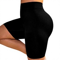 Legging de sport taille haute pour femme, effet seconde peau, grande taille, rehausseur de fessiers, contrôle du ventre, respirant, moulant, mi-mollet, en nylon velours