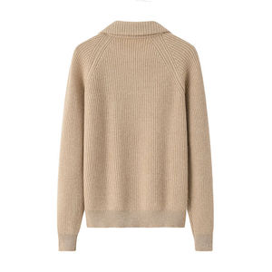 2026 Casual Lightweight Cotton Women's <b>Sweaters</b> Long Sleeve Tops Breathable Stand Collar Pullover Winter Clothes Fashion Front - Product Image 5