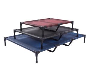 중국 공장 직접 섬유 개 침대 공장 가격 인쇄 패턴 판지 포장 야외 애완 동물 매트 제기 - Product Image 2