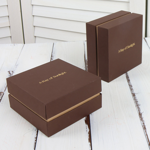 Luxury Custom Logo Square Cardboard Jewelry <b>Box</b> PC Material for Necklaces <b>Earrings</b> Bracelets Ring Display for <b>Gift</b> Packaging - Product Image 4
