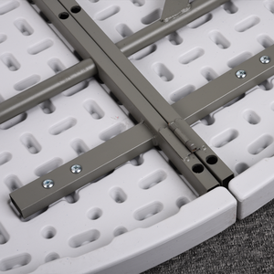 Hot bán 5ft 6ft 8ft tiệc gấp Vòng bảng nhựa cho các sự kiện đám cưới nhựa vòng bàn ăn - Product Image 3