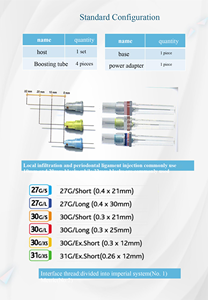 Anestesia dentale locale portatile indolore anestesia orale iniettore ausiliario con schermo di visualizzazione attrezzature odontoiatriche professionali - Product Image 6