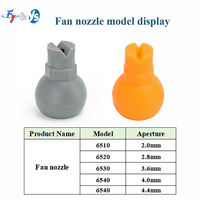 Pince de prétraitement de buse en plastique universelle réglable en forme d'éventail/sphérique pour buse à tête d'arrosage conique