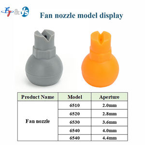 Clip de pretratamiento de boquilla de plástico esférica/en forma de abanico ajustable Universal Industrial para boquilla de cabezal de rociador de cono - Product Image 3