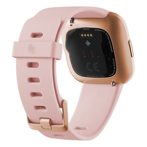 Bracelet de montre en silicone étanche avec logo personnalisé pour Fitbit Versa 2, bracelet sport confortable pour la course à pied, compatible avec les montres intelligentes - Product Image 2