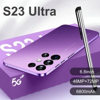 Penjualan Langsung Pabrik S23 Ultra Android 5G Smartphone 6.8 Inci Handphone Gaming dengan CPU Decacore Original & Tidak Terkunci