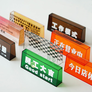 Tùy Chỉnh Mini Xách Tay Nhôm Bảng Top Menu Mở Hiển Thị Dấu Hiệu Pin <span class=keywords><strong>LED</strong></span> Có Thể Thay Thế Bảng Điều Chỉnh Ánh Sáng Hộp Độ Sáng Cao Nước - Product Image 4