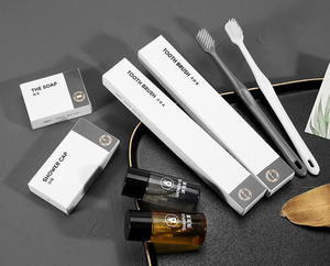 SANHOO luxe 5 étoiles hôtel trousse de toilette boîte en papier shampooing revitalisant fournitures d'accueil chambre d'hôtel ensemble de commodités - Product Image 6