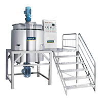Petite machine d'agitateur SUS304 d'équipement de mélange de détergent liquide et de produits chimiques avec des composants de noyau de moteur