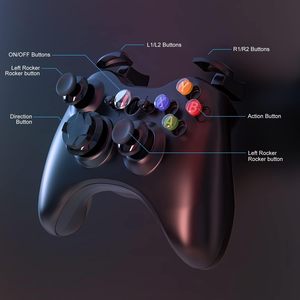 Wireless 2.4G Vibration Game <b>Controller</b> P3/PC Compatible Android & Switch Joystick <b>for</b> Android & PC Users - Product Image 6