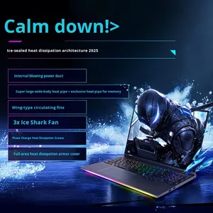 โน้ตบุ๊กเกมมิ่ง/ธุรกิจ Mechanical Yaoshi 16 Ultra7 255HX RTX5070Ti 20 คอร์ 5.2GHz 300Hz SSD พร้อม RTX5070Ti - Product Image 4