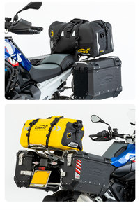 <span class=keywords><strong>LOBOO</strong></span>/Radish Motorrad Wasserdichte Hecktasche 40L Langlebiges Nylon Neu 1 Jahr Garantie Reiseausrüstung Ersatz/Reparatur - Product Image 5