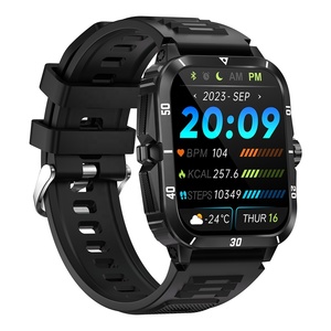 KT71 hommes 3ATM étanche Smartwatch AI Assistant vocal 430mAh longue veille Sports de plein air <span class=keywords><strong>montre</strong></span> intelligente Bt appel carré <span class=keywords><strong>Da</strong></span> <span class=keywords><strong>Fit</strong></span> - Product Image 4
