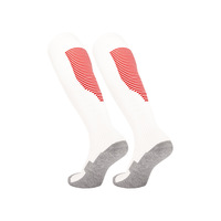 Chaussettes de football pour enfants et jeunes, chaussettes antidérapantes hautes jusqu'au genou, chaussettes de sport respirantes écologiques