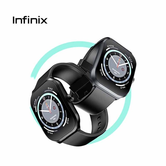 Infinix XWATCH 3 PLUS Pro Smart Watch Touch Screen AMOLED Display IP68 Waterproof 5-10 Days Battery Life Fitness Alarm App