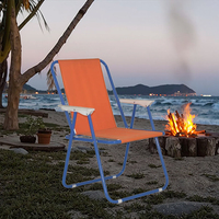 Vente en gros de chaise pliable pour l'extérieur, légère, portable, compacte, pour le camping et la pêche au printemps